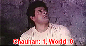 Chauhan 1, World 0