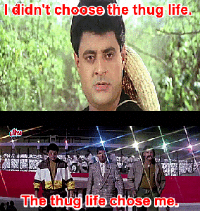 I didn't choose the thug life